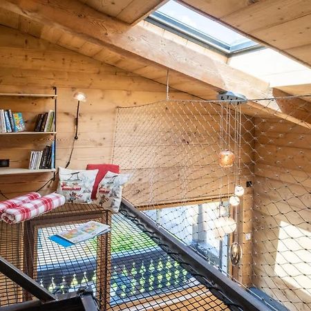 Chalet Racar Pour 4 Personnes, Centre Ville Et Vue Sur La Montagne Chamonix Bagian luar foto